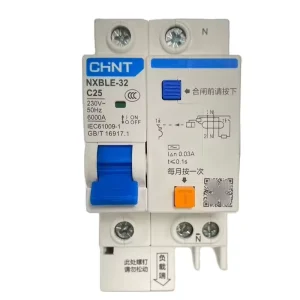 Original NXBLE 32 1P+N C25 30mA 6kA 230V Residual Current Operated Household RCBO Leakage Circuit Breaker