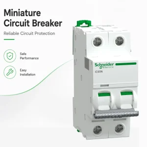 Original Supply Schneider IC65N MCB 2P 1A 2A 3A 4A 6A 10A 16A 20A 25A 32A 40A 50A 63A 80A Miniature Circuit Breaker