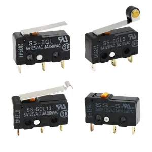 Original Ultra Small Micro Switch SS-5 SS-5GL SS-5GL2 SS-5GL13 SS-5GL13T Travel Limit Switch 3 Pin