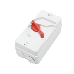 Outdoor 1-4Pole 20-63A Weatherproof Load Break Isolator Switch Industrial Electrical UKF-N IP66 Rainproof Dustproof AC