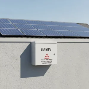 Outdoor 20KW 63A PV Grid Tie Distribution Box Industrial Solar Power Grid Connection Cabinet IP54 Rating 380V for Commercial