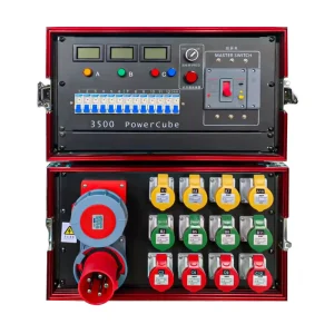 Outdoor Event Stage Big Power Portable Electrical Power Distribution Boxes Distro Box Equipment Box Light Power Control
