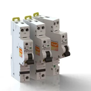 Outdoor IoT Smart Arc Fault Thermal Miniature Elcb 1P+N Pole 380V 6KA CE for Electrical AC Circuit Breaker Solar