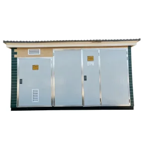 Outdoor Prefabricated Box Substation 12kV 0.4kV or 24kV 0.4kV 1250kVA IP44 Enclosure