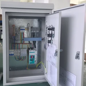 Outdoor Rainproof and Dustproof Control Panel Double Door Distribution Box Power Control Box Suitable for Industrial Use