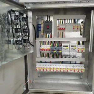 Outdoor Wall Mounted Distribution Box Breaker Box IP66 Stainless Steel 304 Grid Battery Storage Lockable CCC Certified 3 Phase