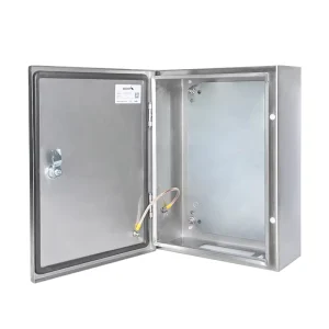Outdoor Wall Mounted Metal Distribution Box Electronics Instrument Enclosures NEMA4X SS304 SS316 Power Distribution Box