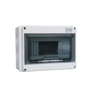 Outdoor Waterproof IP65 ABS Electrical Junction Box with MCB RCBO RCCB Switch Panel Rainstorm Proof Power Distribution Equipment