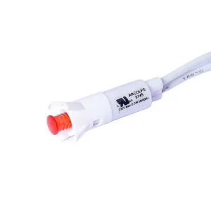 Oven Indicator Light 5.8mm Red 3v/12v/24v/110v/250v/460v Led Pilot Fire Indicator Light Signal Lamp