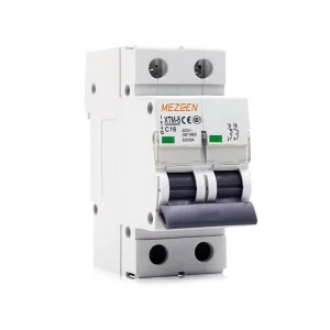 Overload Protection Changeover Circuit Breaker Switch 2P 16A AC Mini Circuit Breaker 6kA 400V 50/60Hz MCB
