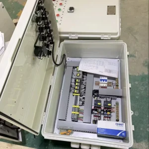 P65 PC Outdoor Pump Control Box DOL Direct Start Single Phase 2.5KW Transfer Booster Pump With Isolation Leakage Protection