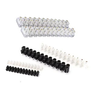 PA Feed Through Terminal Block Wire Quick Auto Wiring Lever Electrical Fire-resistant Connectors Screw Terminal Blocks