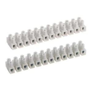 PA7 12 Position Modular Screw Terminal Block Flame Retardant PA66 Wire Terminal Strip for Electrical Equipment Wiring
