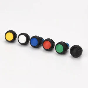 PBS-33B 12mm Plastic Electronic Momentary IP67/IP65 1NO Combination Push Button Switch