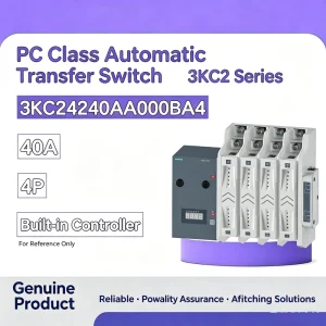 PC Level Dual Power Changeover Switch 3KC2 Model ATSE Automatic Switch Between Utility Power and Generator