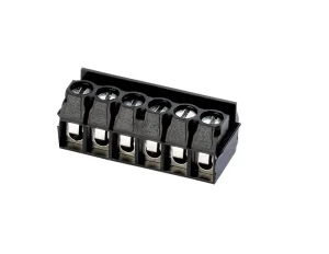 PCB Euro Type Brass Terminal Block XY334 5.0mm Pitch KF334K DG334K 5.0 MG334 WJ334 Blue Straight Screw Terminal Plug