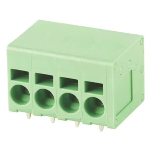 PCB Screwless Spring Terminal Block Right Angle Automotive Terminal Block 5.0mm