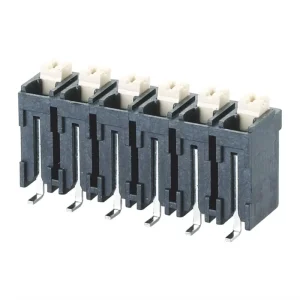 PCB Spring Terminal Block High Temp. Pitch 5.0/5.08mm SMD Vertical Connector