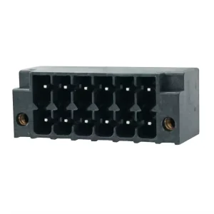 PCB Terminal Pluggable Terminal Block High Temperature Double Level Vertical 3.5mm Terminal Block with Flange