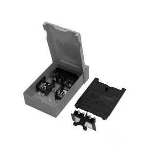 PDS 60AN UL Certified HVAC AC Disconnect Switch Box 60A 240VAC 1 PHASE 3 WIRE Metal Enclosure Fusible AC Outlet Switch Box