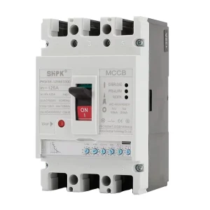 PKM1E-125/3300 16A-125A 3P Electronic Trip Unit MCCB Intelligent Molded Case Circuit Breaker 35/50/85kA AC400V/690V