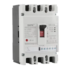 PKM1E-250/3300 125A-250A 3P Digital Trip Unit MCCB Electronic Molded Case Circuit Breaker