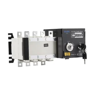 PKQ3-160A 4P PC Class SHPK Dual Power Automatic Transfer Switch 800A AC 400V 50Hz/60Hz Generator Changeover Switch