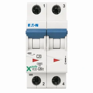 PL10 Series MCB Miniature Circuit Breaker 1P 2P 20A C Curve 10kA 400V AC 50Hz 60Hz CE Certified Factory Direct Stock