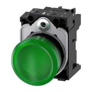 PLC Original Indicator Lights 22 Mm Round Plastic Green 3SU1106-6AA40-1AA0