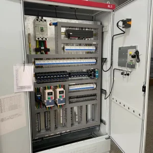 PLC VFD Integrated Automation Control Cabinet Relay MCB Motor Control Production Line Industrial Floor Standing Drawing Included
