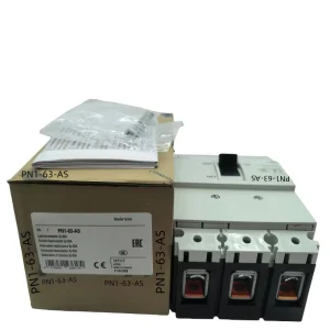 PN1-63-AS Miniature Circuit Breaker (MCB) 400V 63A 70KA Breaking Capacity Plastic Auxiliary Contact