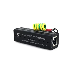 POE Surge Protector RJ45 Ethernet Surge Arrester 48V Power 5V RJ45 Signal POE Surge Protection Devices