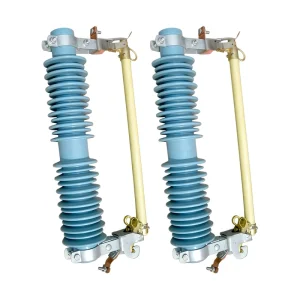 PRWG2 35 HPRWG2 35 Outdoor Load-Break Drop-out Fuse Cutout 100A Ceramic Silicone Rubber Insulator For 33kV Distribution Grid