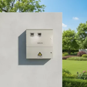 PV Grid Tied Galvanized Steel Distribution Box Collector Meter Industrial Photovoltaic Grid Connection Cabinet for Solar Power