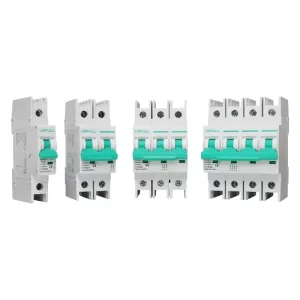 PV MCB Miniature Circuit Breaker 1/2/3/4Pole 600V 900V 1000V 1200V 32A 63A 80A 100A 125A Din Rail Mounting