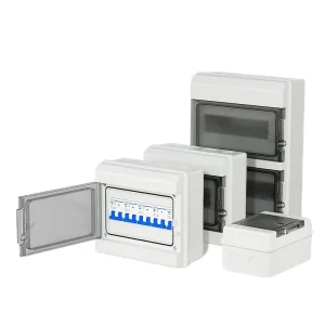 PZ30 Distribution Box Ht Waterproof 5 24Way Circuit Breaker Box Residential Building Miniature Circuit Breakers Electrical Boxes