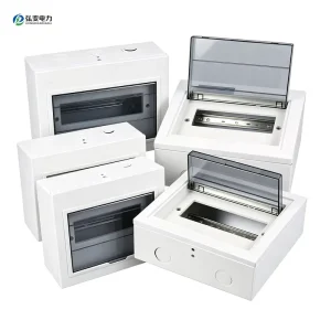 PZ30 MCB Distribution Box Support Surface Mounting and Recessed Mounting Indoor Metal Circuit Breaker Enclosure Box