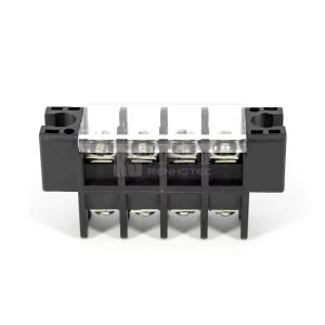 Panel Feed through Barrier Terminal Block Pcb Mount 4 Position Barrier Terminal 7 Post