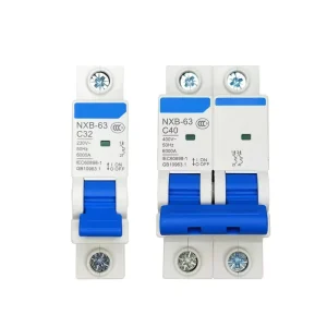 Panel Mounting MCB Copper 6kA Breaking Capacity Distribution Board CE IEC for Power System