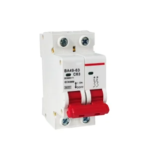 Photovoltaic DC Circuit Breaker MCB Miniature Circuit Breaker 6A 10A 32A 40A 63A Household 2P Air Switch