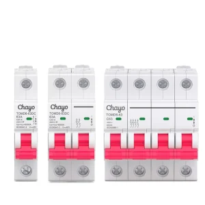 Photovoltaic DC MCB Miniature Circuit Breaker 1P 2P 4P DC 1000V Short Circuit Protection Switch BCD Curve C Terminal Power