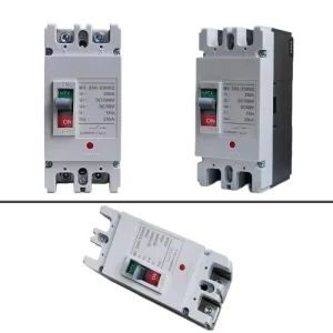 Photovoltaic Solar DC Molded Case Circuit Breaker 1P 2P Air Switch 100A 125A 160A 200A 250A DC MCCB DC 550V 1P 2P DC 250A