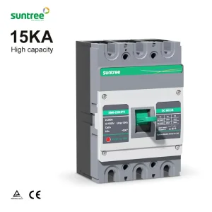 Photovoltaic System DC MCCB Low Voltage Waterproof Circuit Breaker With IEC CE CCC Certification