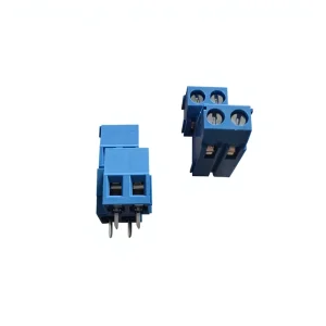 Pitch 5.08mm 2PIN BLUE High and Low Position Screw-type PCB Terminal Connectors KF128A-5.08-2P KF128B-5.08-2P