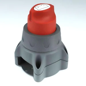 Plastic Material 48V 275A IP65 Rated Screw Terminal Battery Disconnect Switch CE ROHS Certified for Boat Yacht
