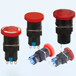 Plastic Push Button Switch Momentary Push Button Design Metal on Off 22mm Button for Button Box Panel