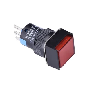 Plastic Push Button Switch Selector Switch Operation Momentary Push Button Switch for Electrical Cabinet Control