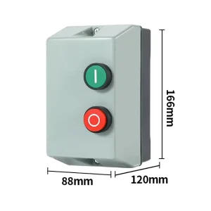 Plastic Shell Magnetic Starter Electromagnetic Starter Motor Protector 3kw 4kw 7.5kw Waterproof Junction Box