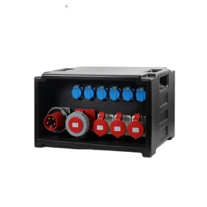 Plug Power Distribution Box for Stage Light Portable Distribution Box Industrial Socket Stage Power