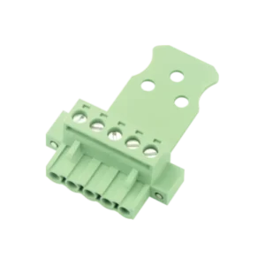 Plug-in Copper Industrial Terminal Block 5.0/5.08mm Pitch 300V/15A Pluggable PCB Terminal Block